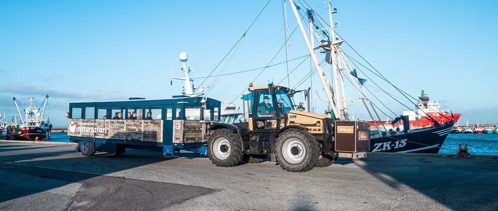 Tour de Thyborøn med traktorbus