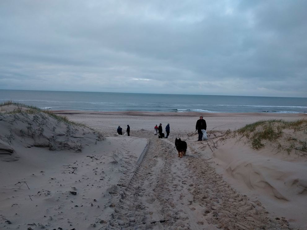 Strandoprydning med Tuskær juni