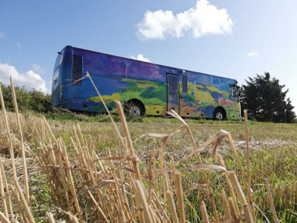 Tag med bogbussen til Haze - Lemvig Bibliotek