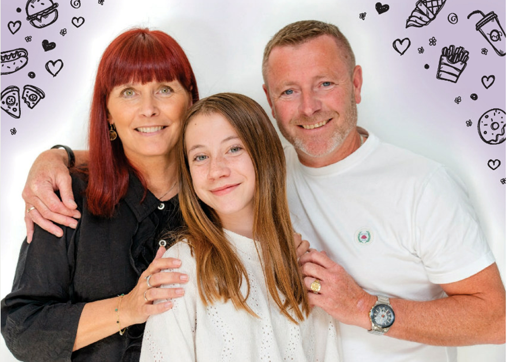 Mød youtube-stjernen Naja Münster og hendes forældre