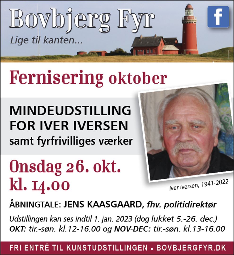 Fernisering på Bovbjerg Fyr