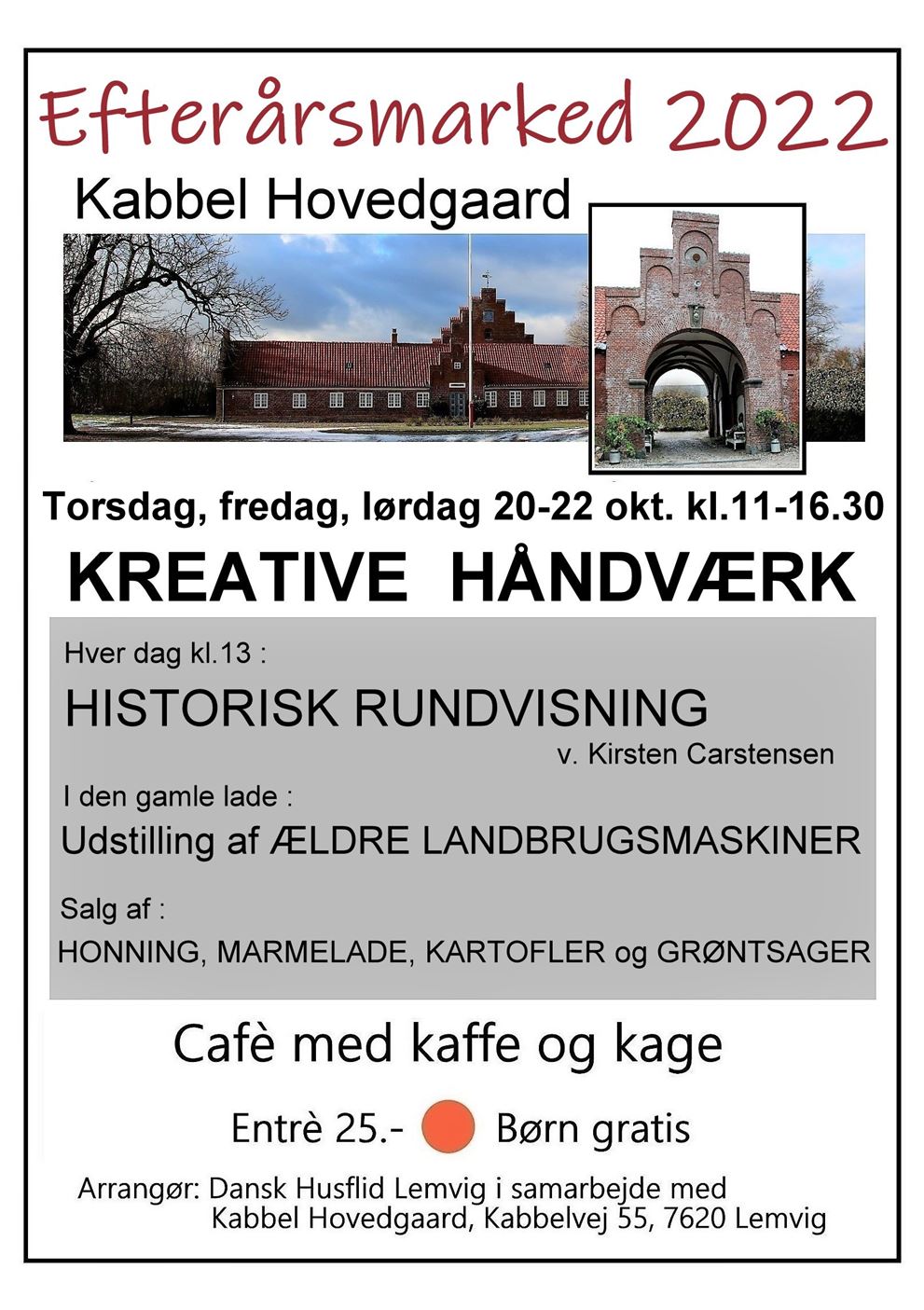 Efterårsmarked på Kabbel Hovedgaard (1)