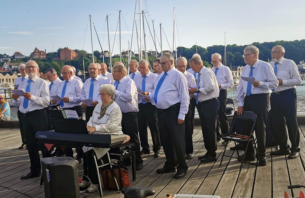 Julemusik i Lemvig Gågade - Vesterhavskoret