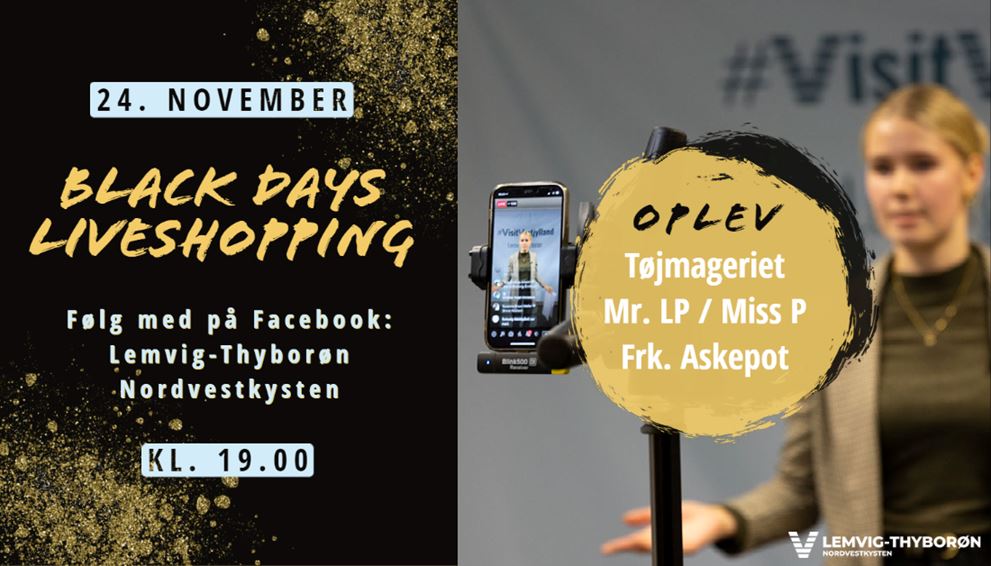 Black Days Liveshopping Thyborøn