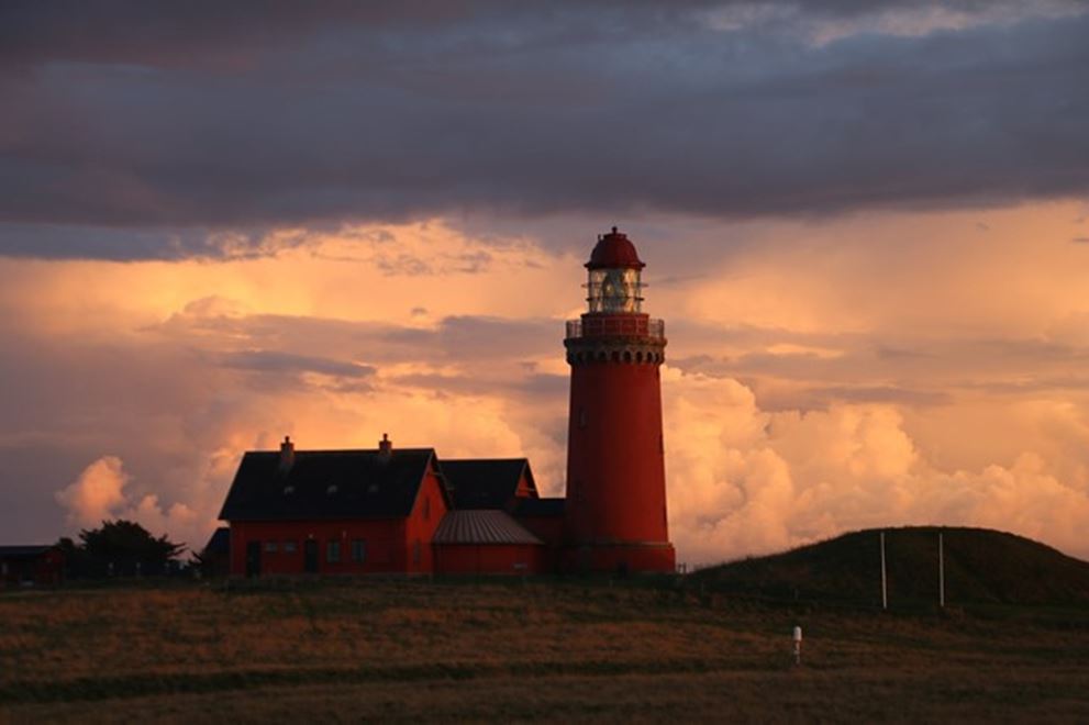 Fernisering på Bovbjerg Fyr (1)