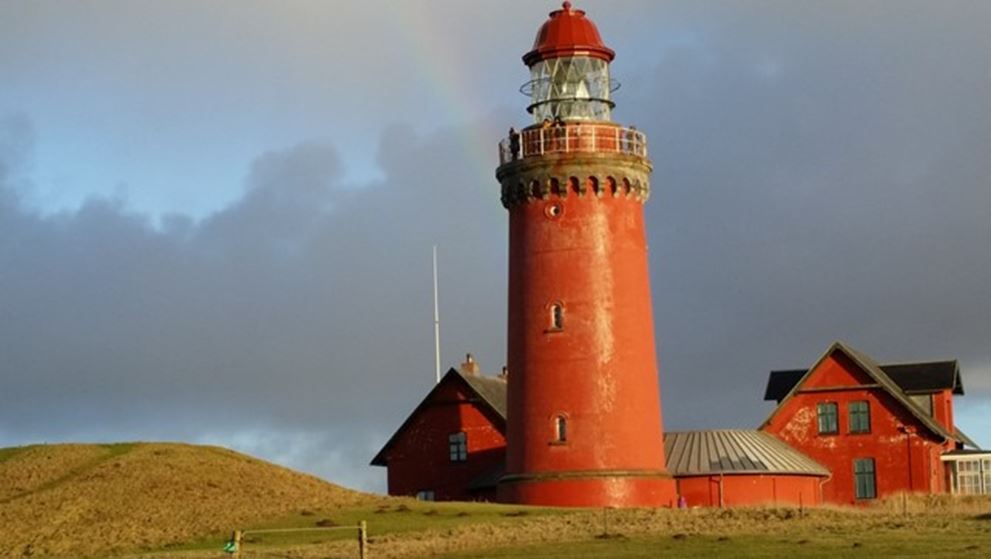 Fernisering på Bovbjerg Fyr (2)