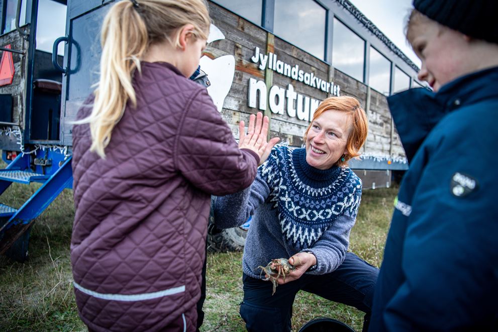 Fiskepasserens traktortur med Jyllandsakvariet