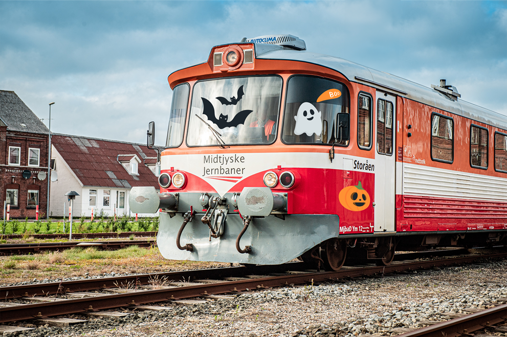 Kør med det uhyggelige Halloween-tog