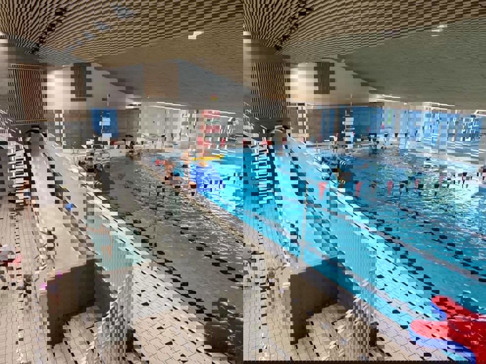 Pool Party i svømmehallen på Wærket i Thyborøn