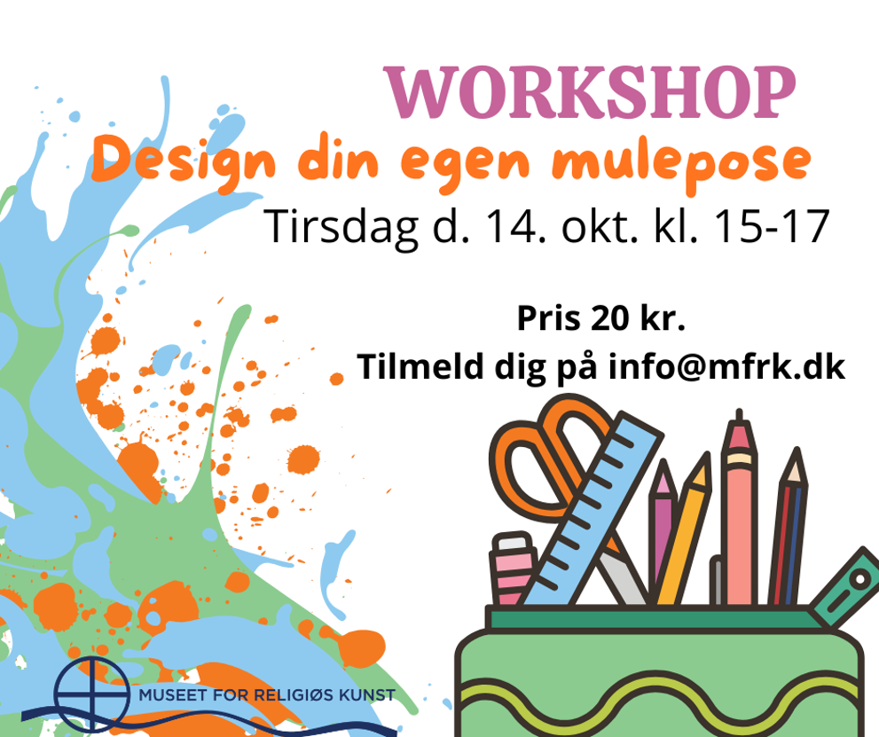 Kreativ workshop på Museet for Religiøs Kunst