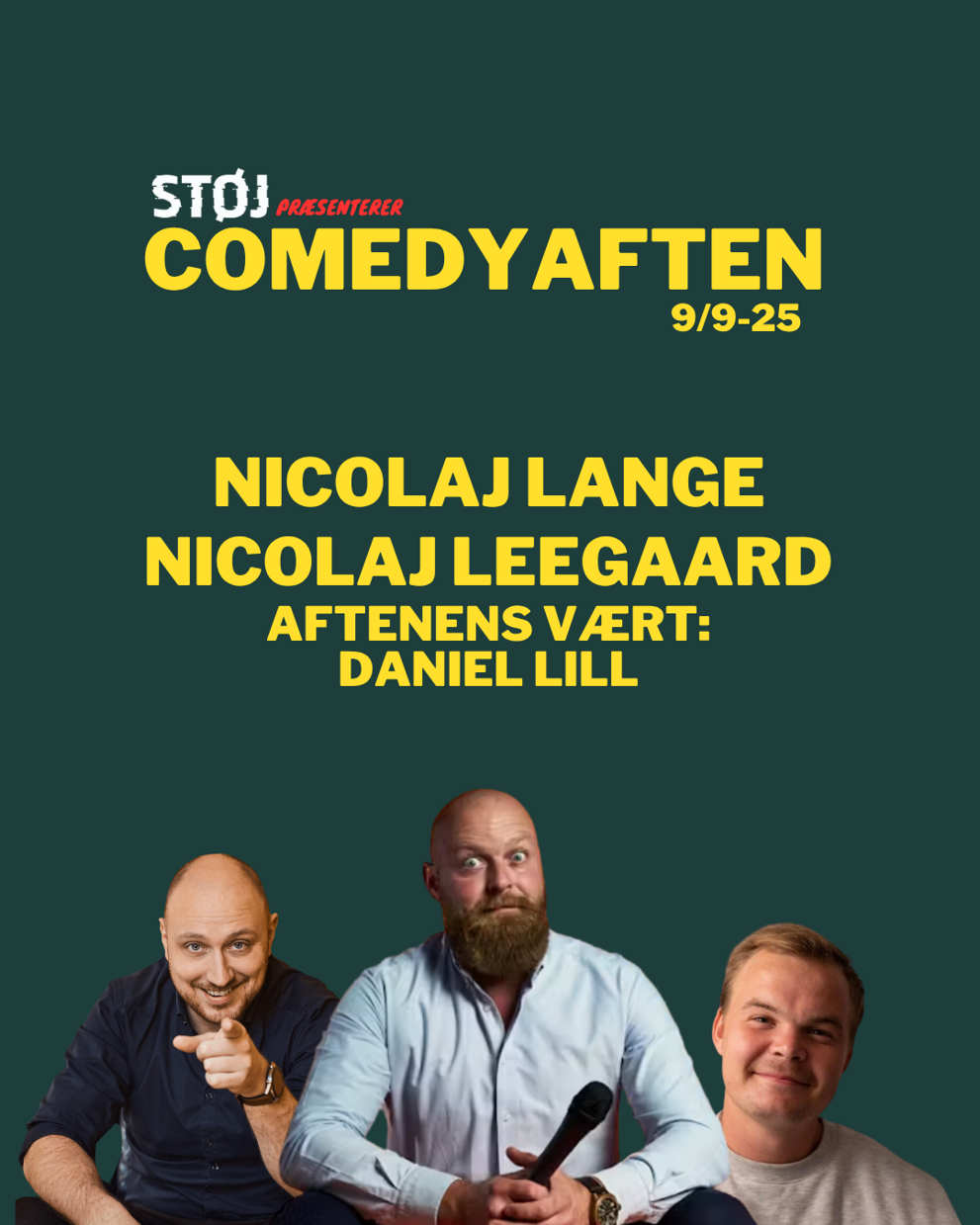 Comedyaften på STÆDET