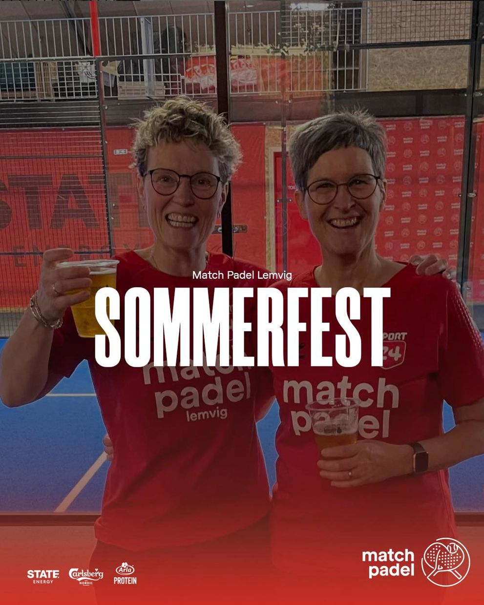 Sommerfest i Match Padel Lemvig