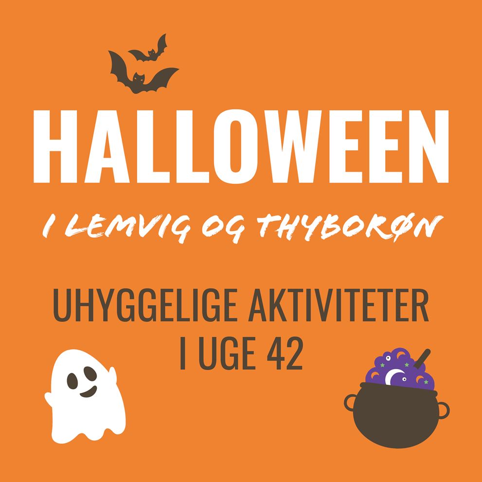 Halloween i efterårsferien i Lemvig og Thyborøn 2024