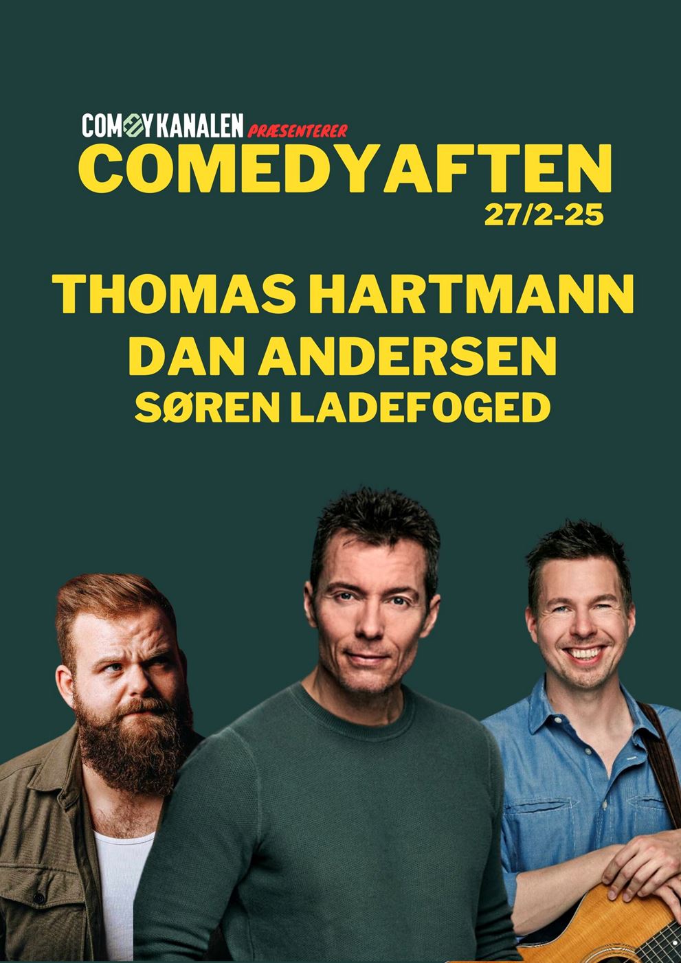 Comedyaften på STÆDET