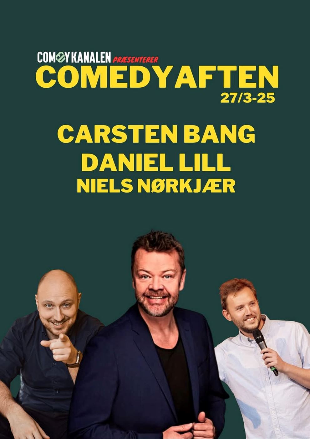 Standup klubaften på Stædet