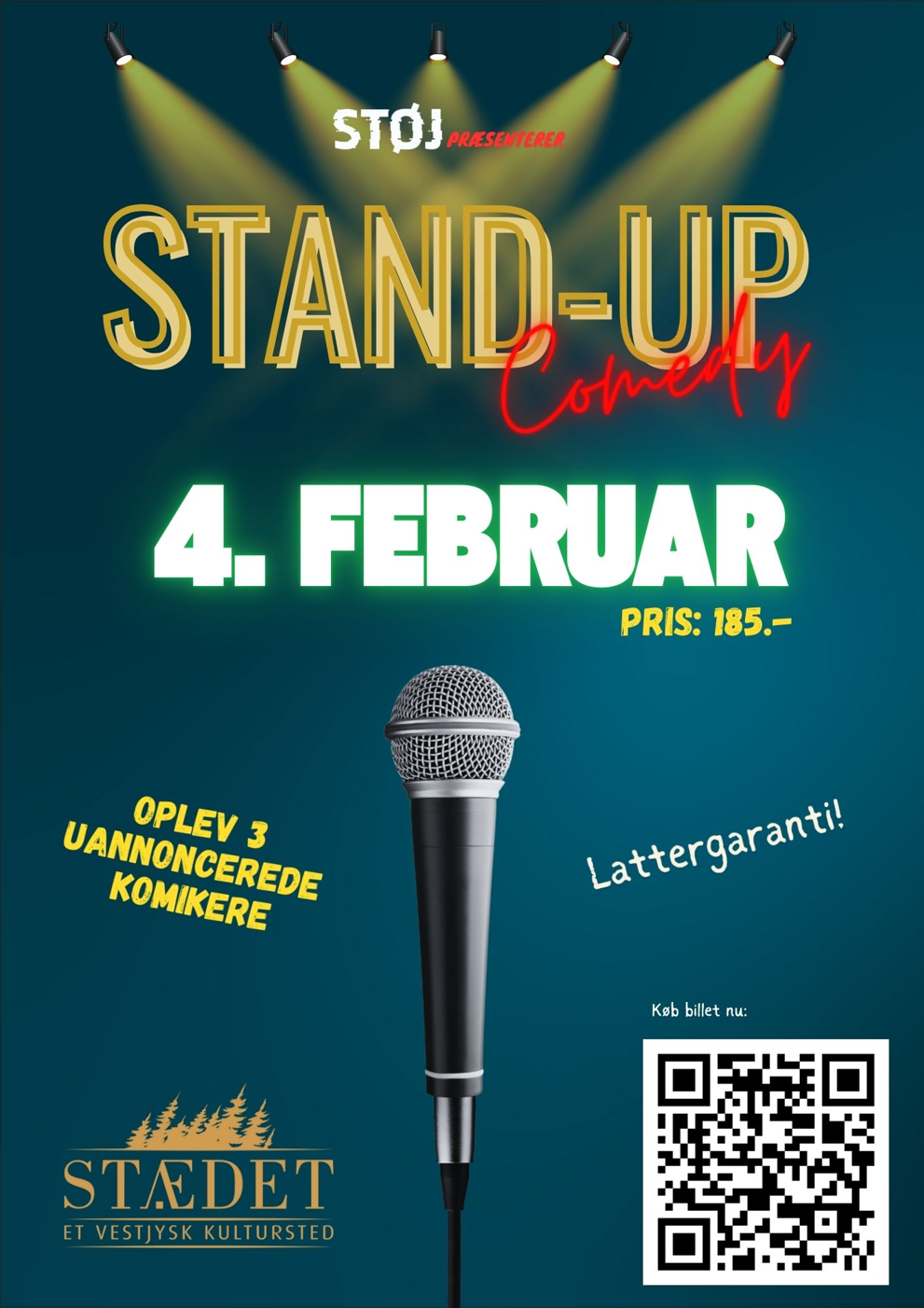 Comedy- aften hos STÆDET