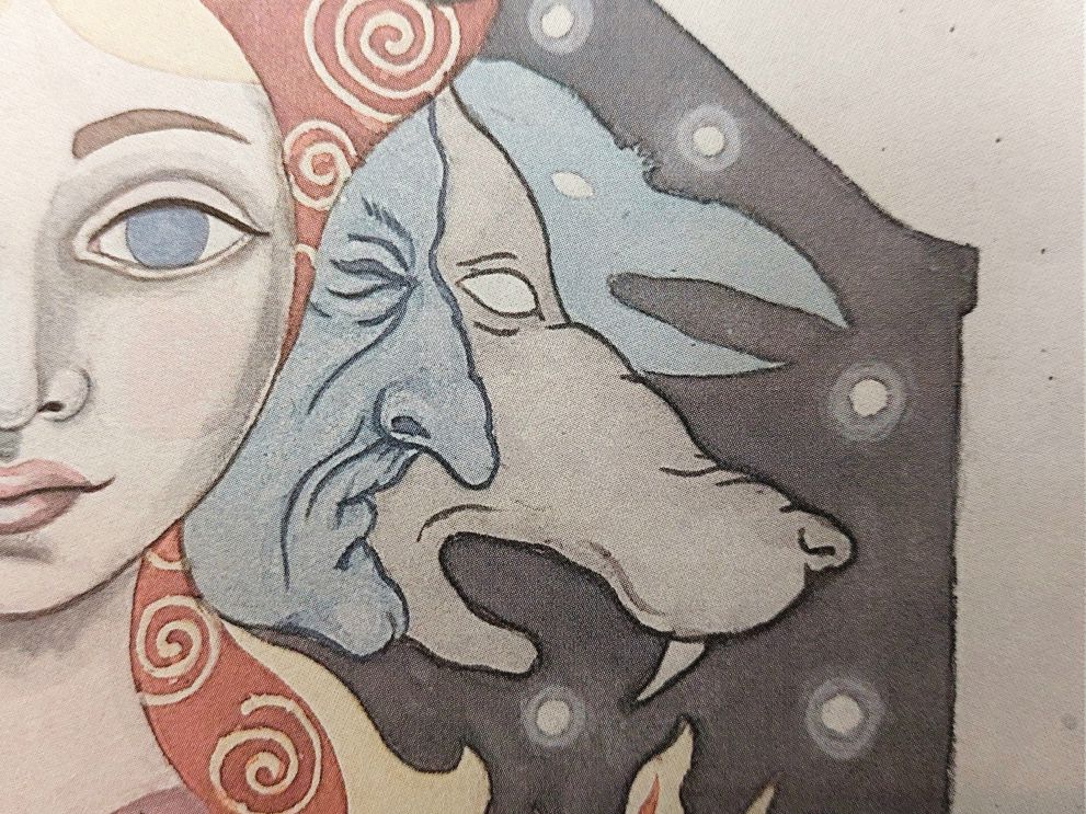 Indvielse af gavlmaleri - Julie Nord