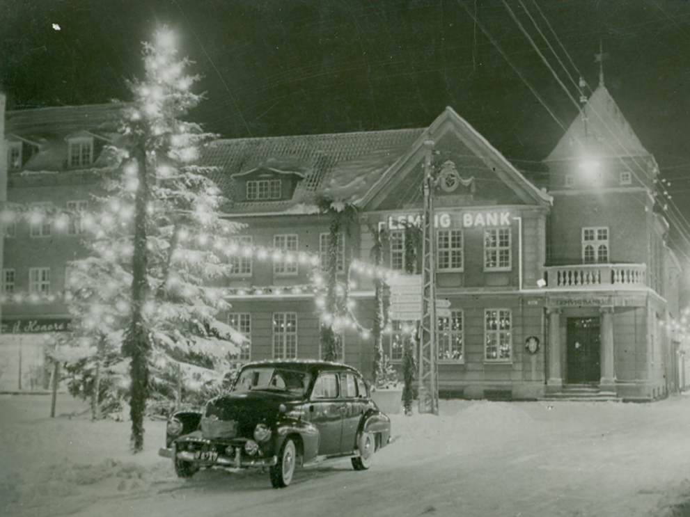 Se gamle julebilleder fra Lemvig