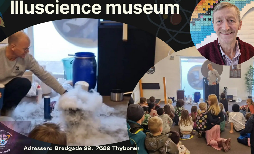 Fysikshow med flydende Nitrogen på IlluScience