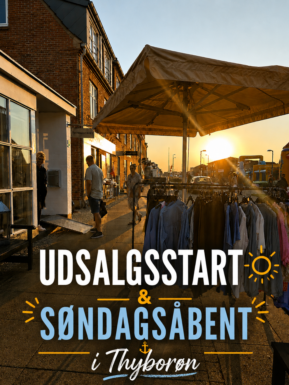Sommerudsalgsstart i Thyborøn