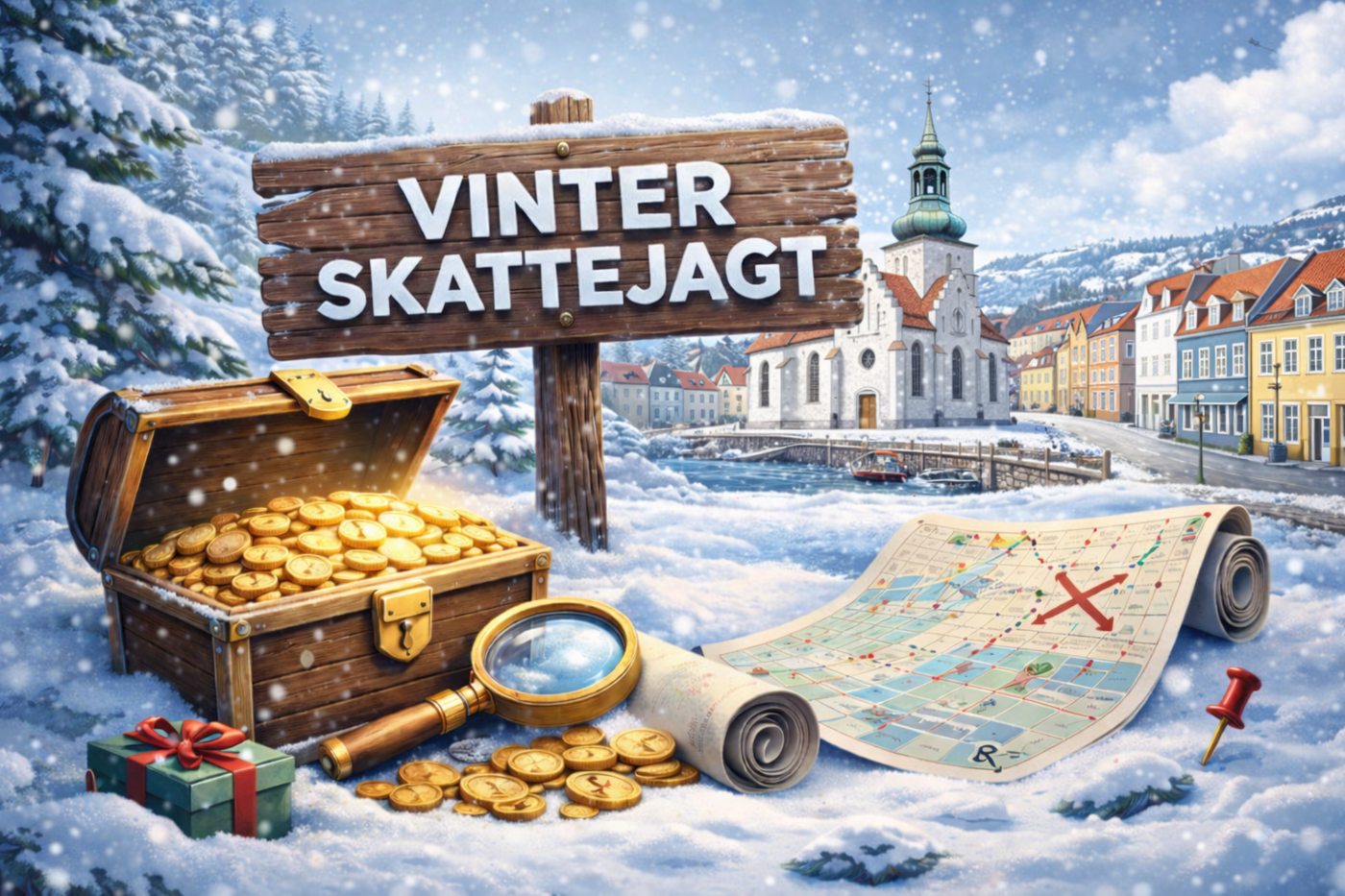 Vinterskattejagt i Lemvig
