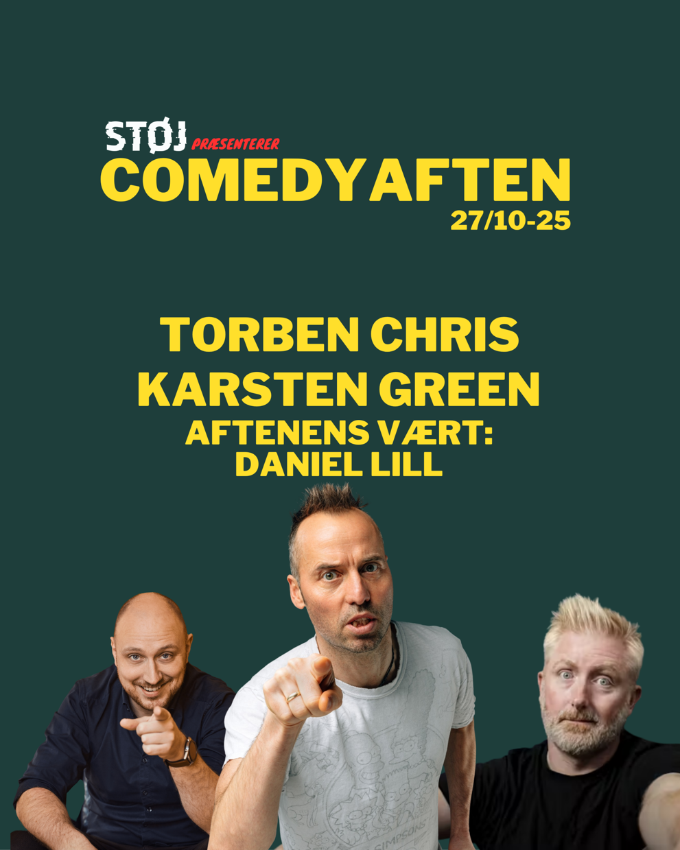 Comedyaften hos STÆDET