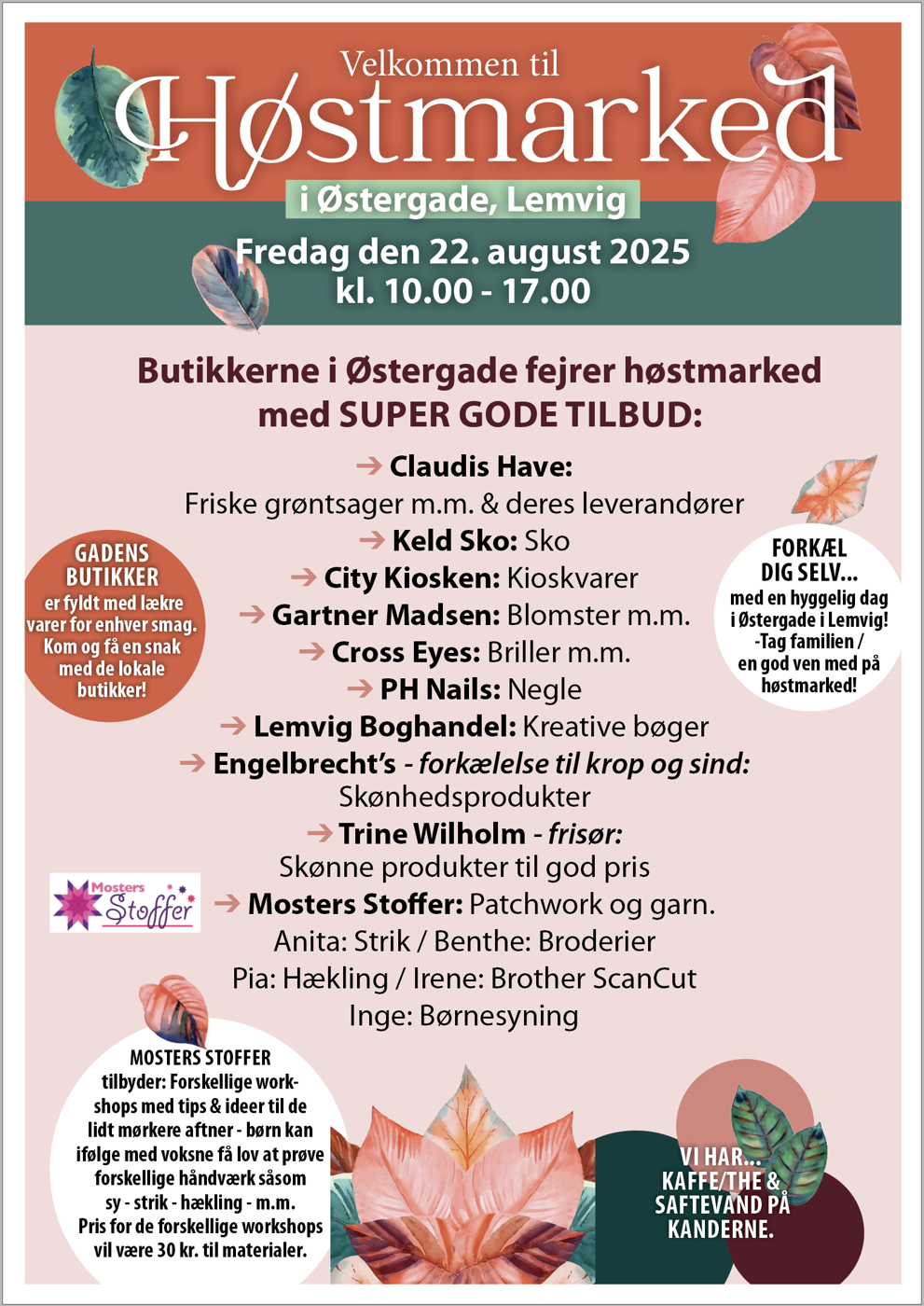 Høstmarked i Østergade