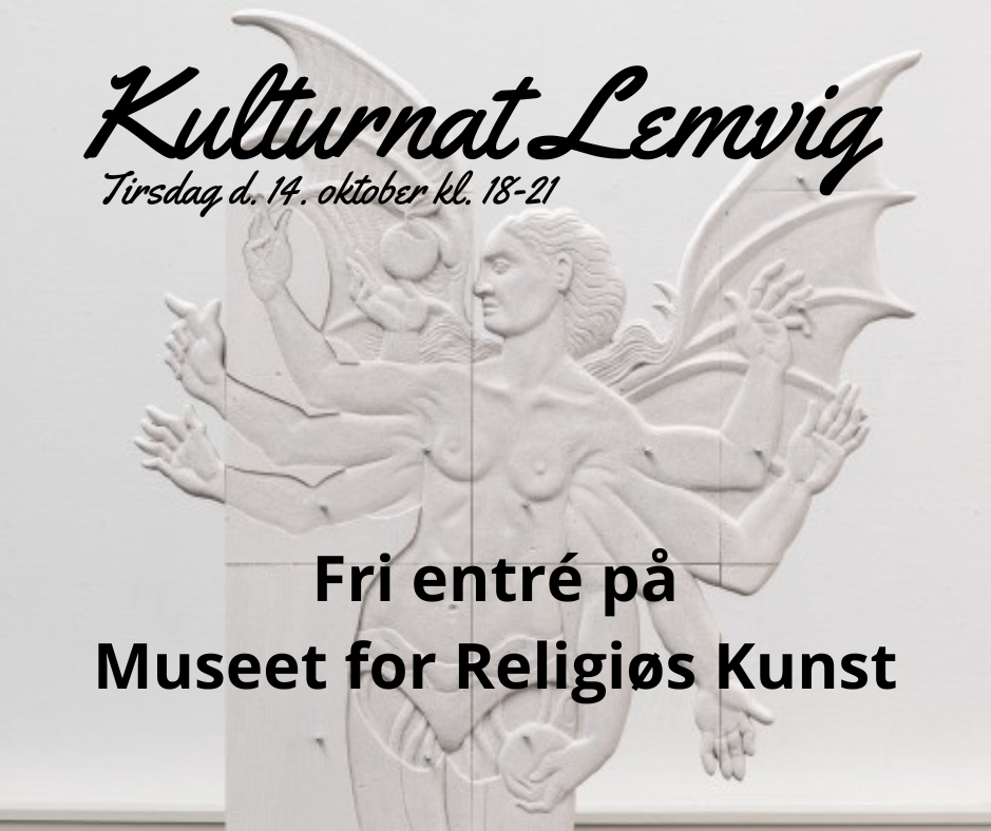 Fri entré på kulturnatten på Museet for Religiøs Kunst