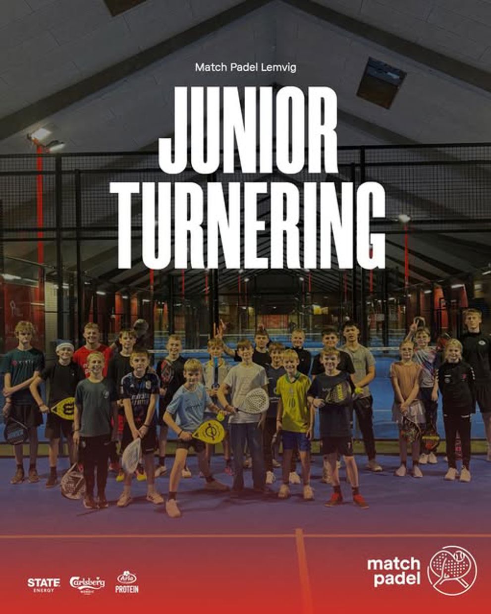 Junior Padelturnering hos Match Padel Lemvig