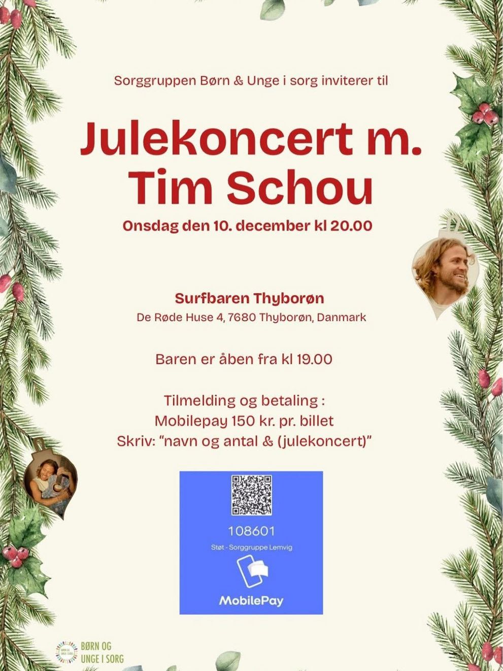 Julekoncert med Tim Schou