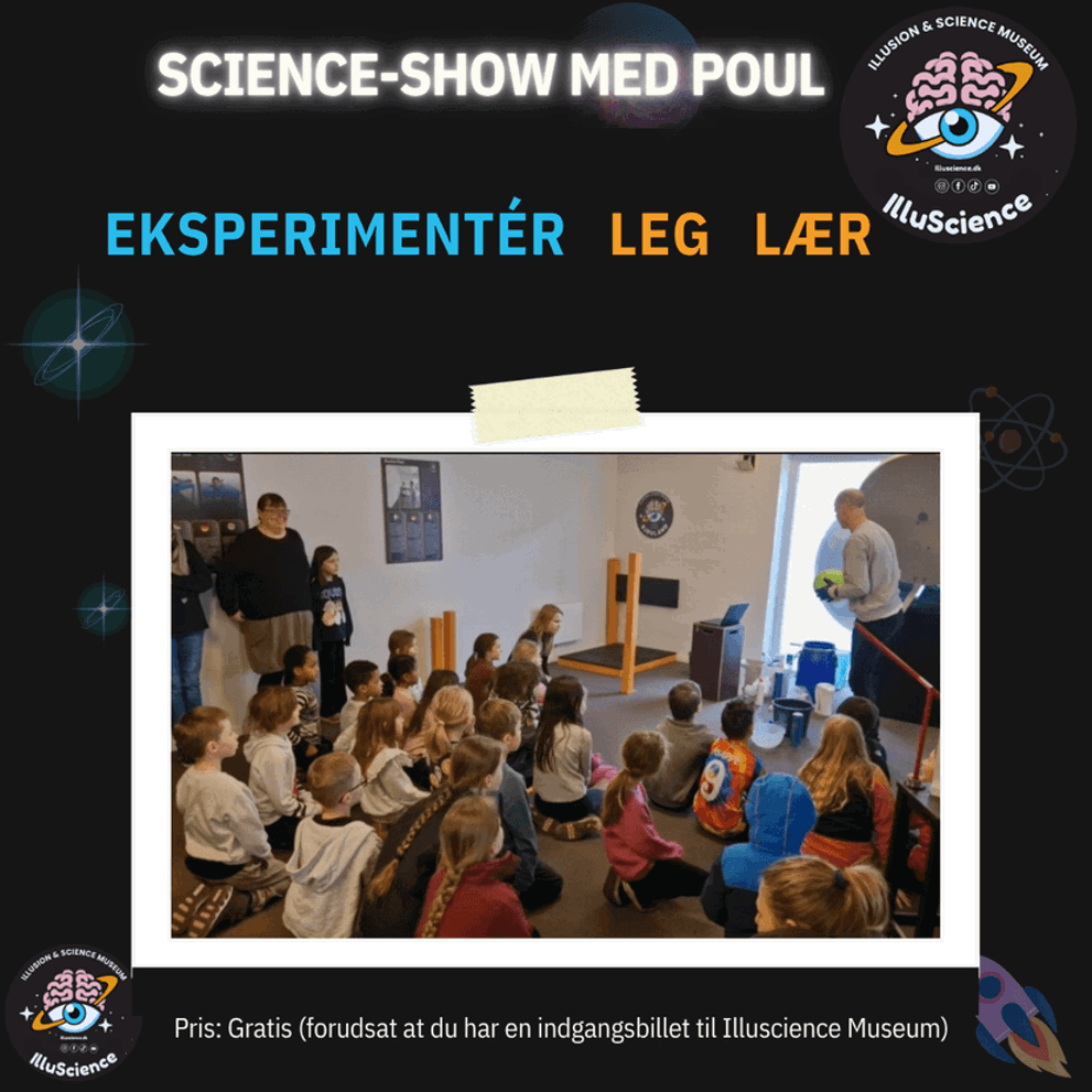 Fysik & Kemishow ved IlluScience Thyborøn