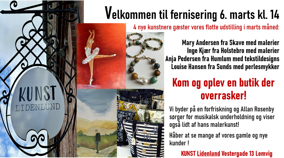 Fernisering - KUNST Lidenlund