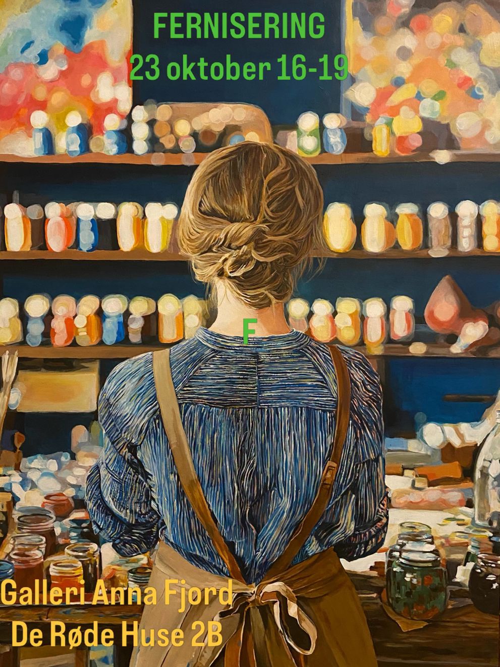 Fernisering med billedkunstner Christine Bruun hos Galleri Anna Fjord