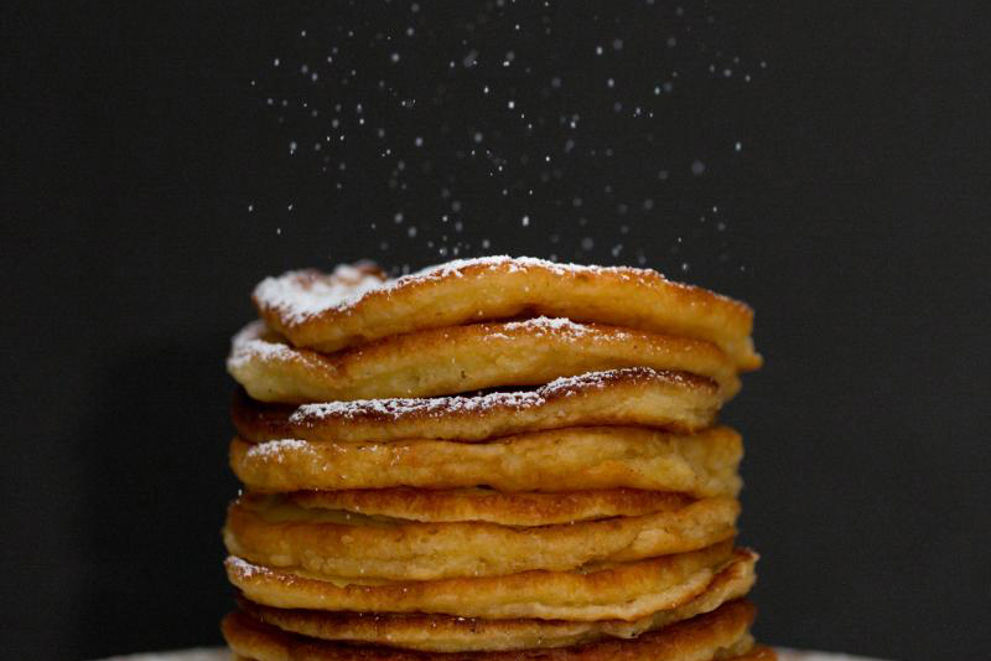 Pandekager i stakkevis
