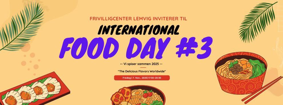 International Food Day ved Frivilligcenter Lemvig
