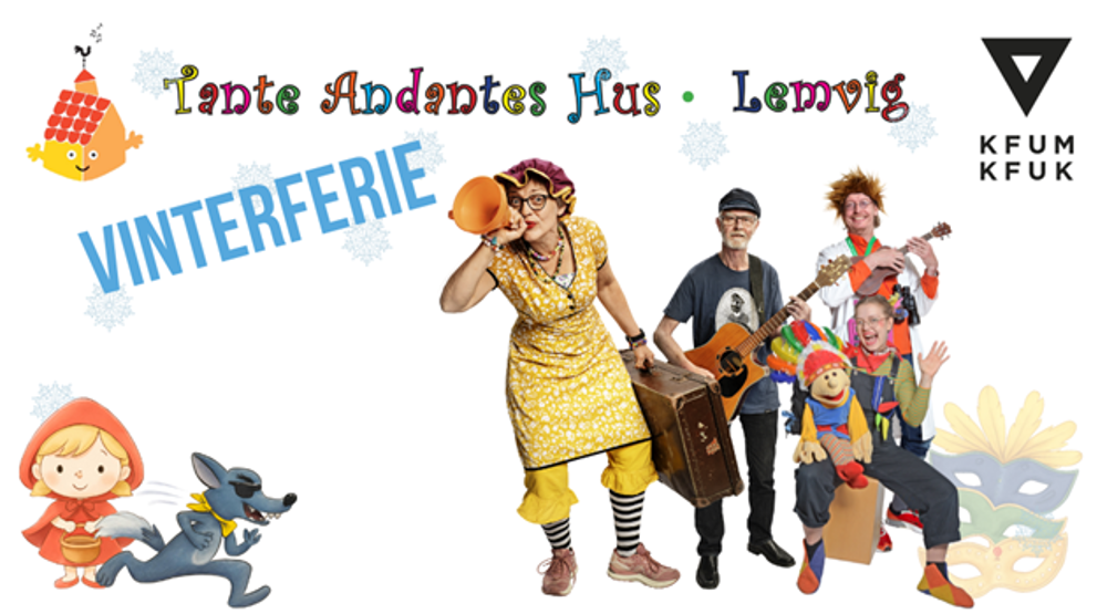 Vinterferieeventyr i Tante Andantes Hus