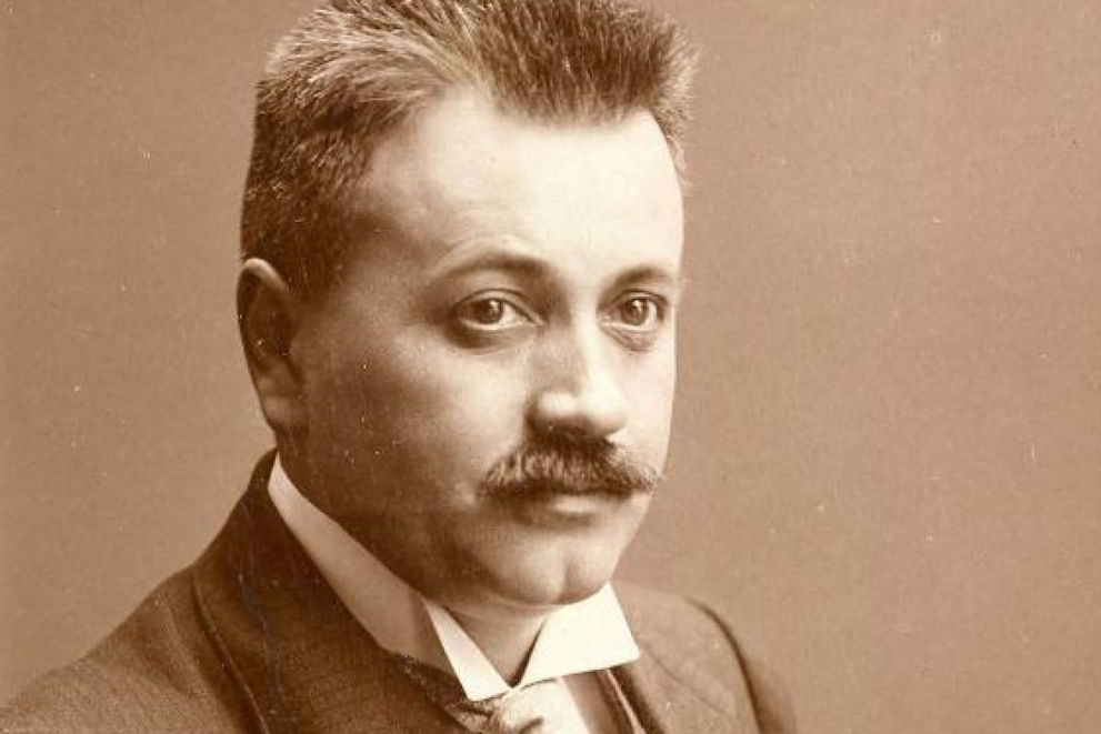 Thøger Larsen og Jeppe Aakjær