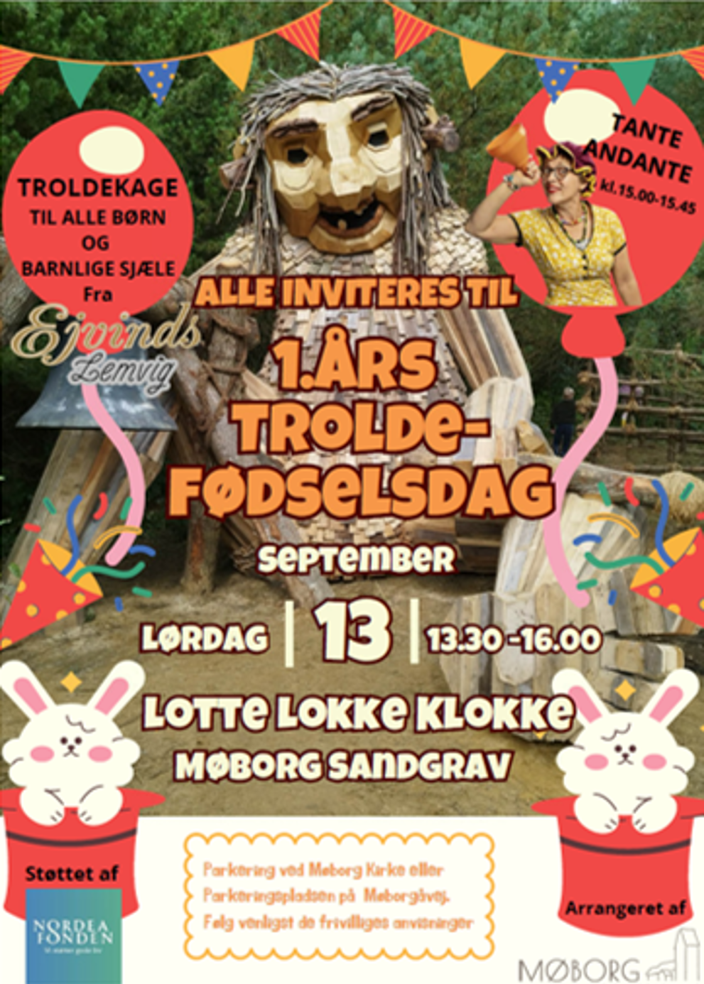 Lotte Lokke Klokkes 1års fødselsdag