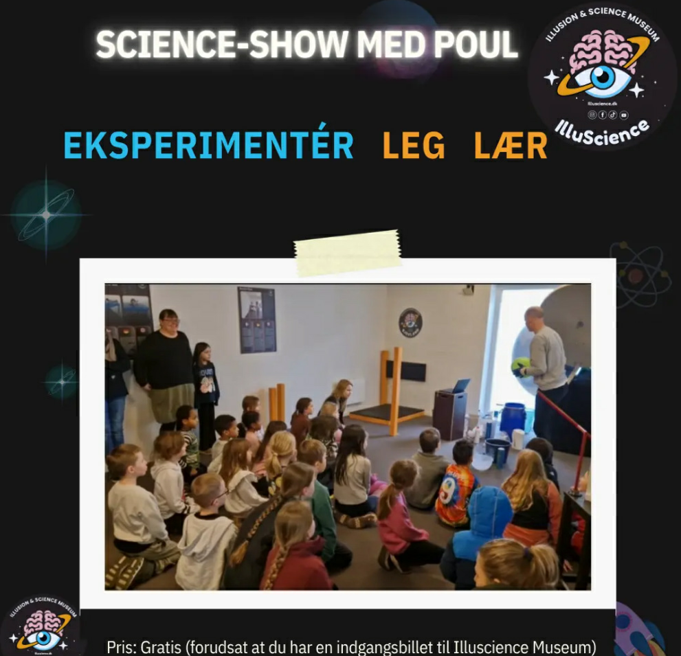 Science Show hos IlluScience i Thyborøn 