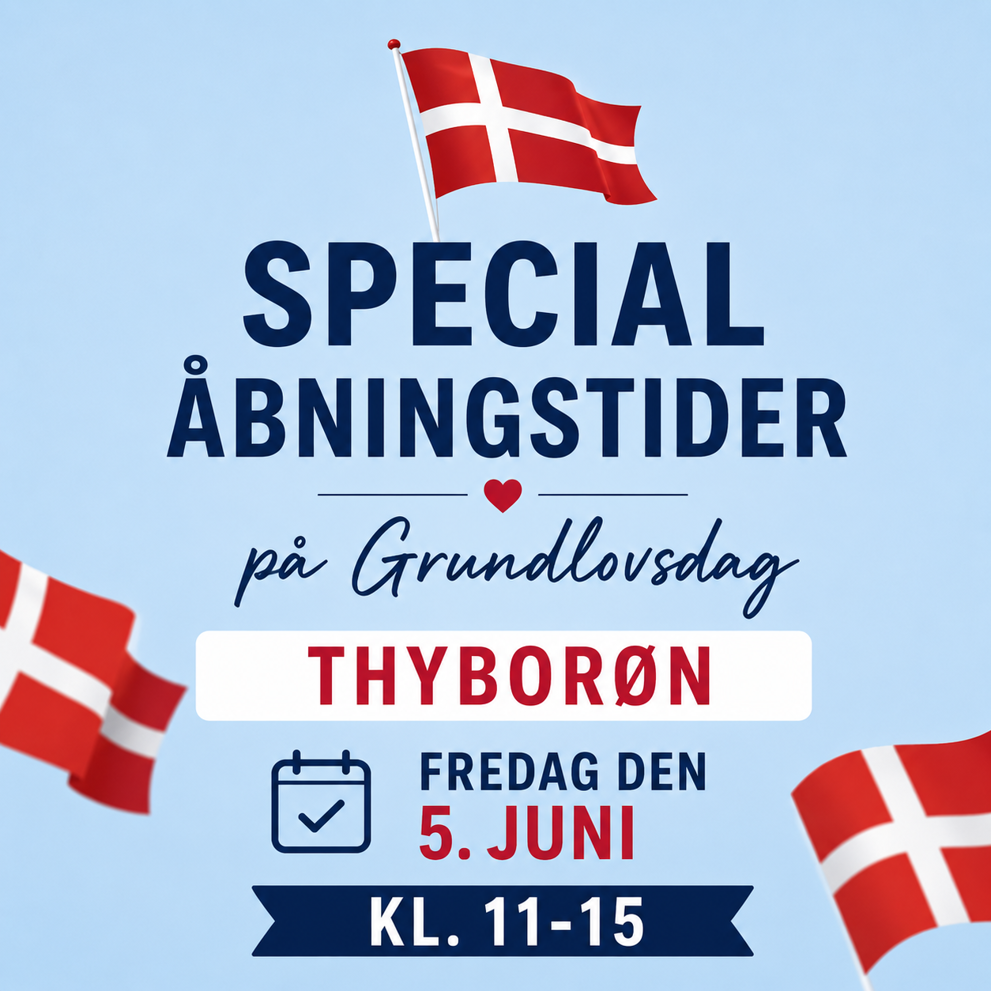 Special åben på Grundlovsdag i Thyborøn