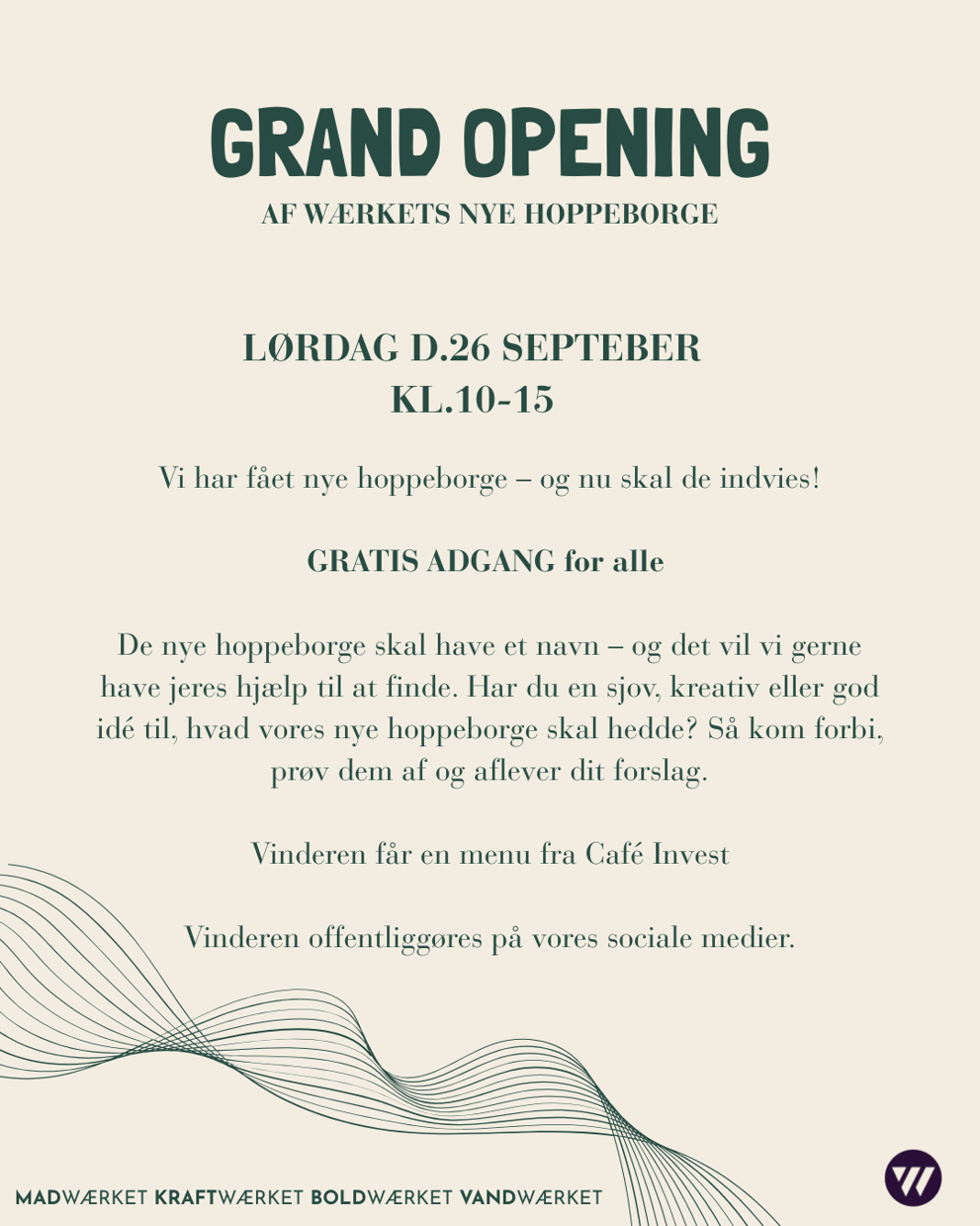 Grand Opening af hoppeborge på WÆRKET