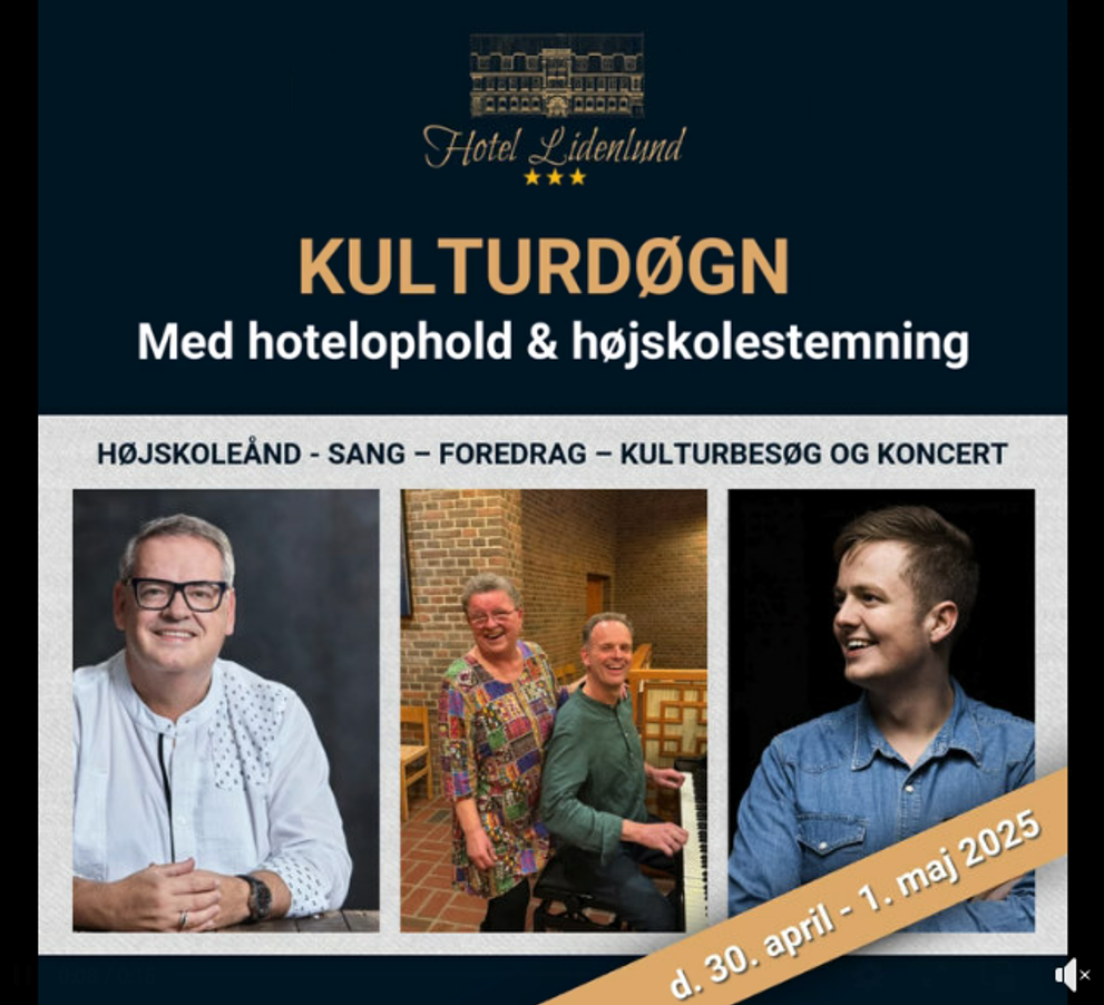 Kulturdøgn på Hotel Lidenlund