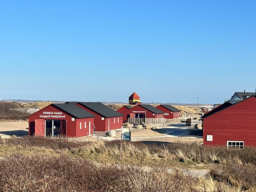 Livemusik ved De Røde Huse i Thyborøn