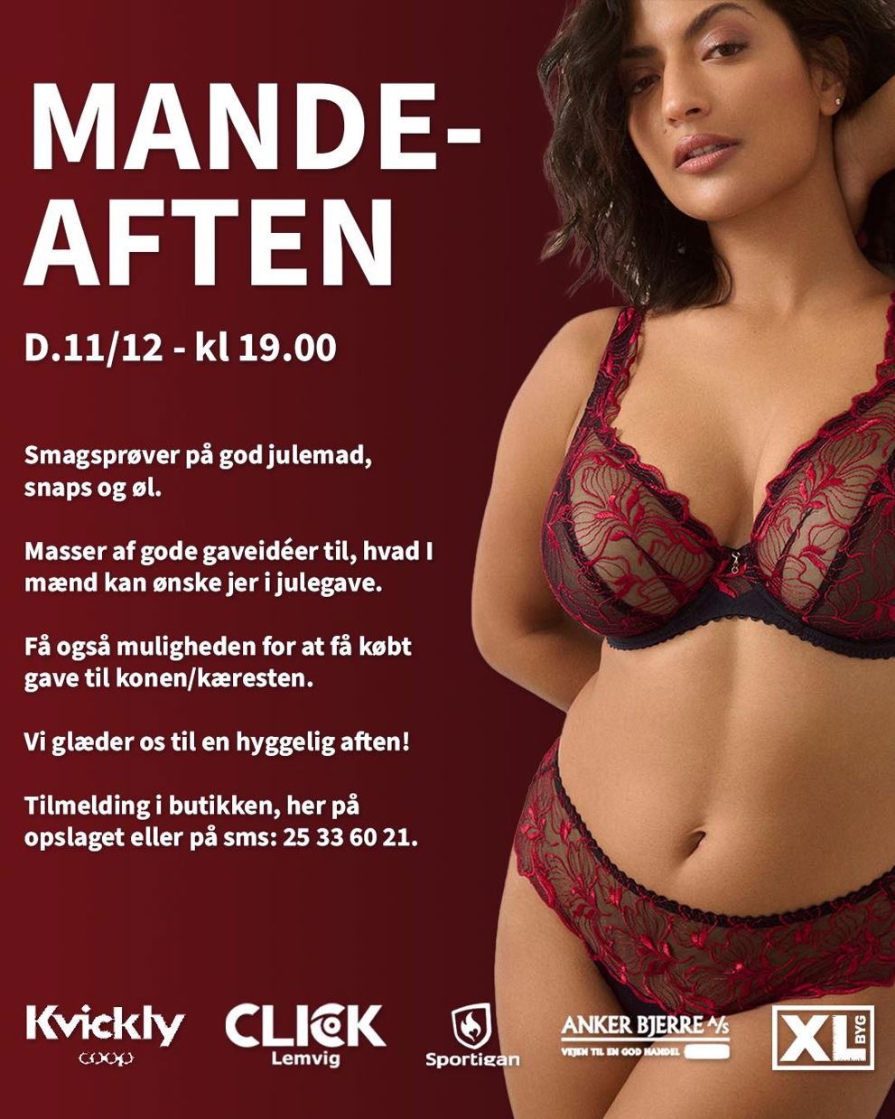 15-års jubilæum: Mandeaften hos Wunderwear Lemvig