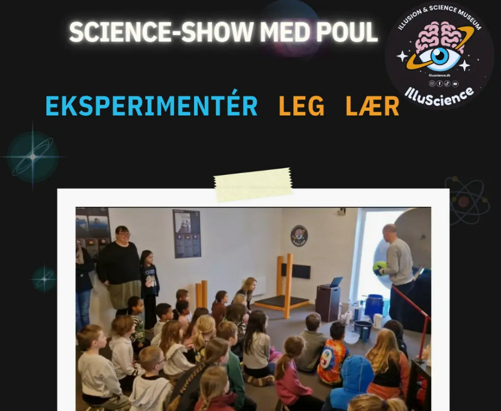 Science Show ved Illuscience i Thyborøn
