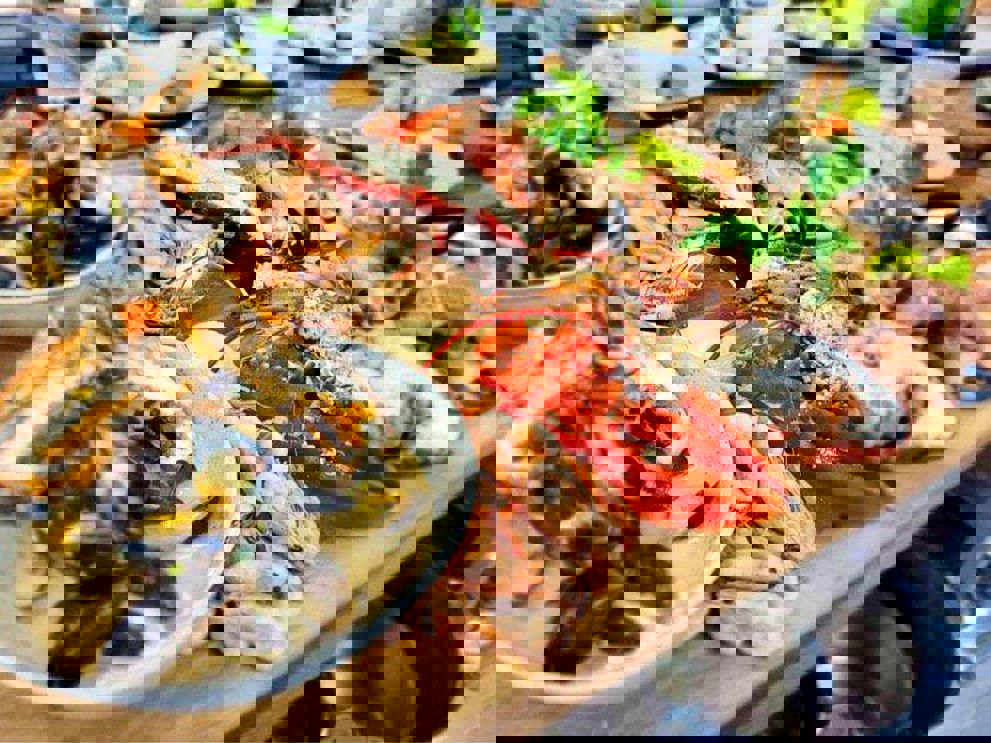 'Haw'-buffet på Restaurant Bølgen