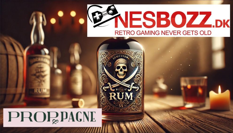 Romsmagning og mad til Retro Lørdag hos Nes Bozz med Prop & Pagne